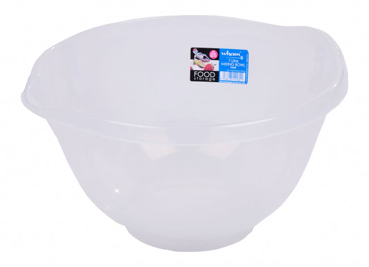 Wham Clear Mixing Bowl 7ltr