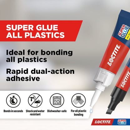 Loctite Super Glue All Plastics