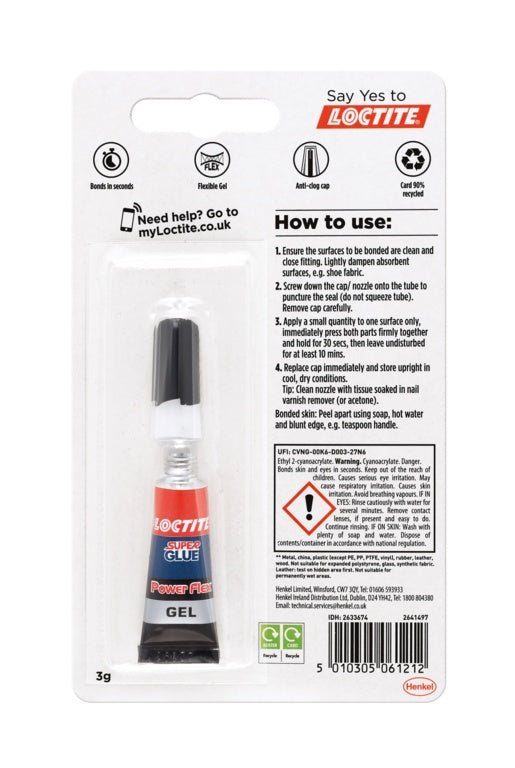 Loctite Super Glue Power Gel