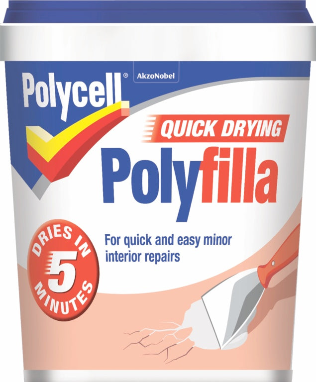 Polycell Quick Drying Polyfilla 1kg