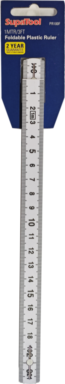 SupaTool Plastic Folding Rule
