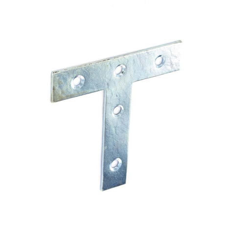 Securit Tee Plate Zinc Plated Pack 25
