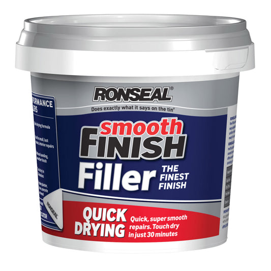 Ronseal Quick Dry Ready Mixed Filler 600g tub