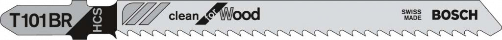Bosch Clean For Wood Straight Jigsaw Blade