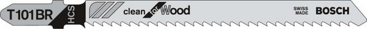 Bosch Clean For Wood Straight Jigsaw Blade