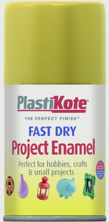 PlastiKote Fast Dry Enamel Aerosol Paint Antique Gold - 100ml