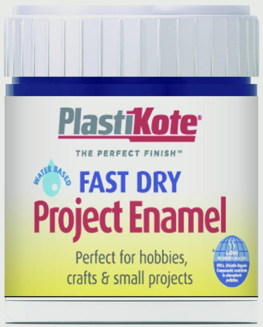 PlastiKote Fast Dry Enamel Brush On Night Blue - 59ml Bottle