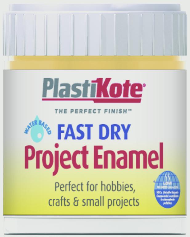 PlastiKote Fast Dry Enamel Brush On Gold Leaf - 59ml Bottle