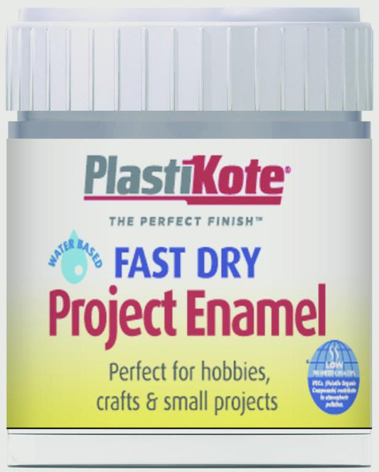 PlastiKote Fast Dry Enamel Brush On Pewter - 59ml Bottle