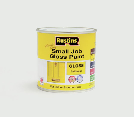 Rustins Quick Dry Small Job Gloss 250ml Buttercup