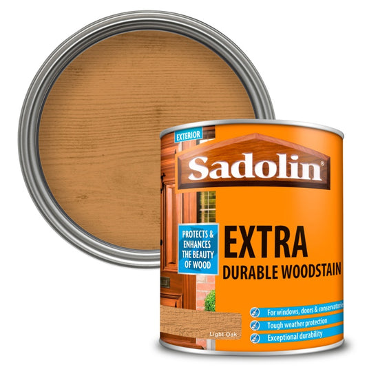 Sadolin Extra Durable Woodstain 1L Light Oak