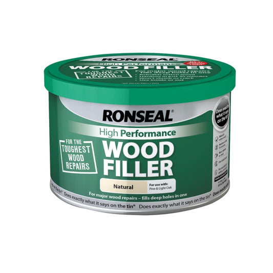 Ronseal High Performance Wood Filler 275g Natural
