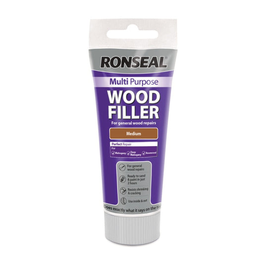 Ronseal Multi Purpose Wood Filler 100g Medium