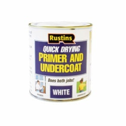 Rustins Quick Dry Primer & Undercoat 250ml White