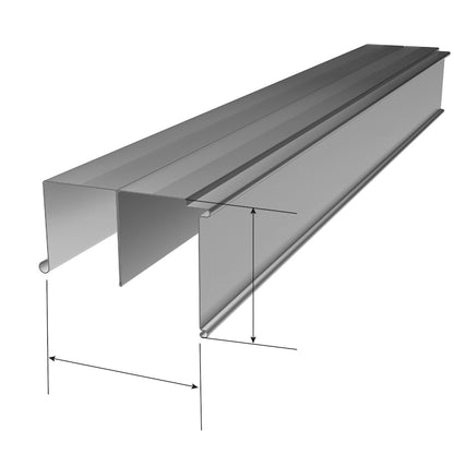 Spacepro Trackset B - 3660mm - Silver - image 2
