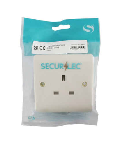 1 Gang Unswitched Socket