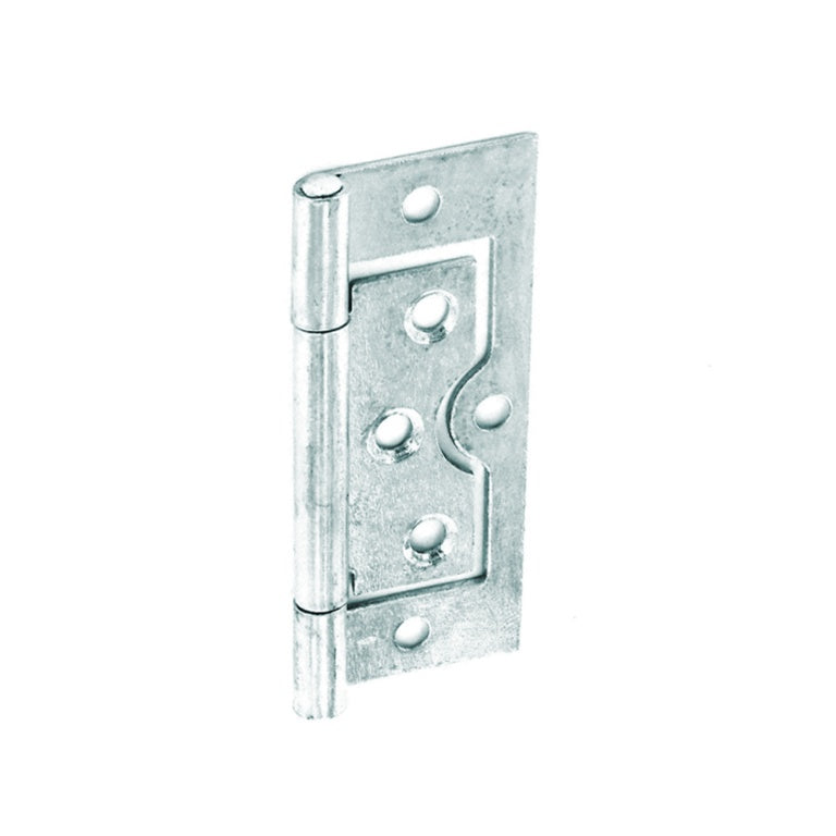 Securit Flush Hinges Zinc Plated (Pair) 60mm