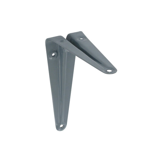 Smiths Ironmongery London Pattern Shelf Bracket 8 x 6" (200 x 150mm) Grey Pack 20