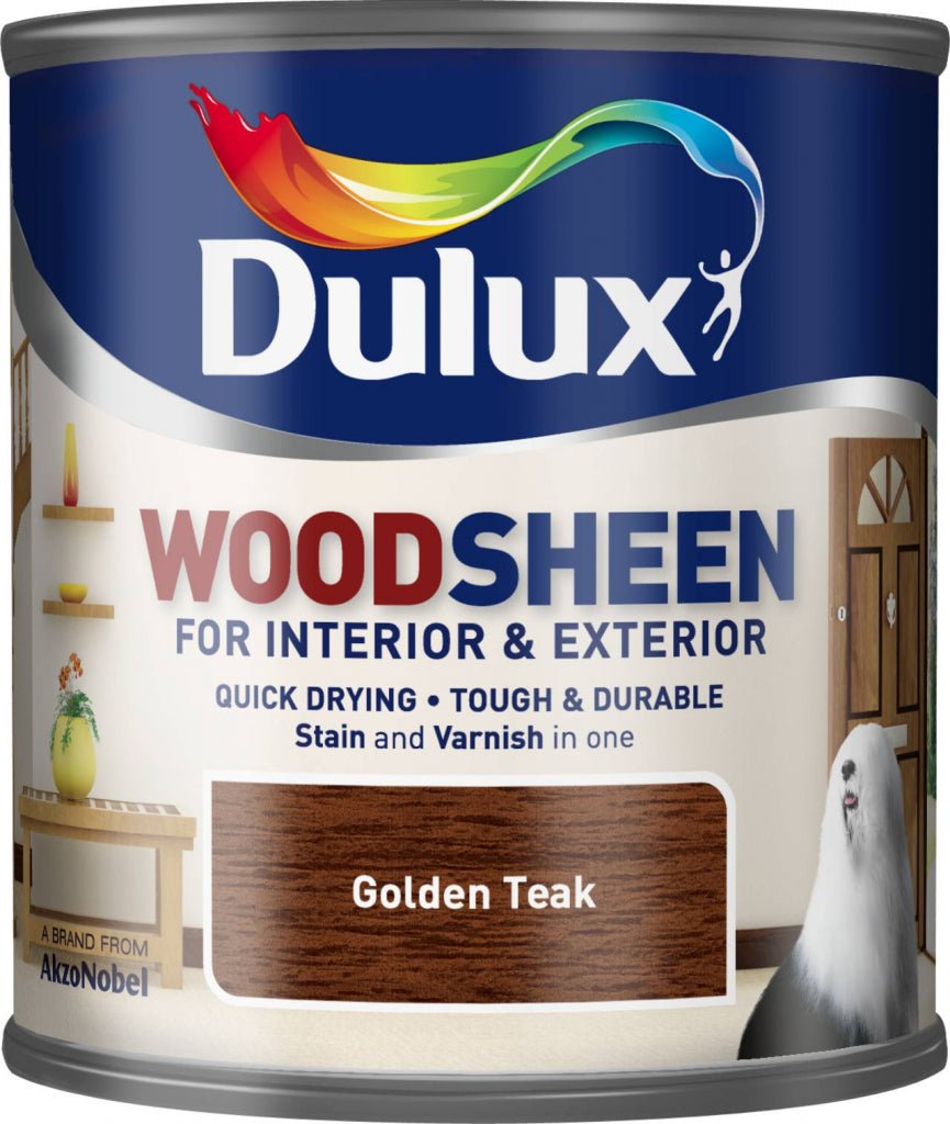 Dulux Woodsheen 250ml Golden Teak