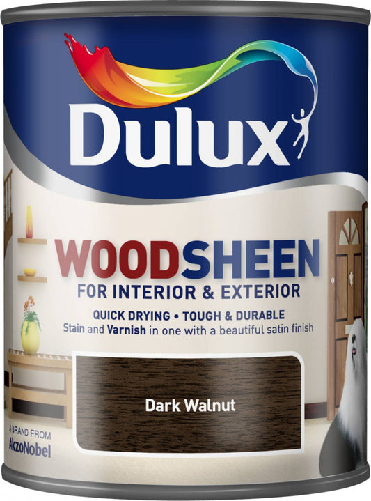 Dulux Woodsheen 750ml Dark Walnut