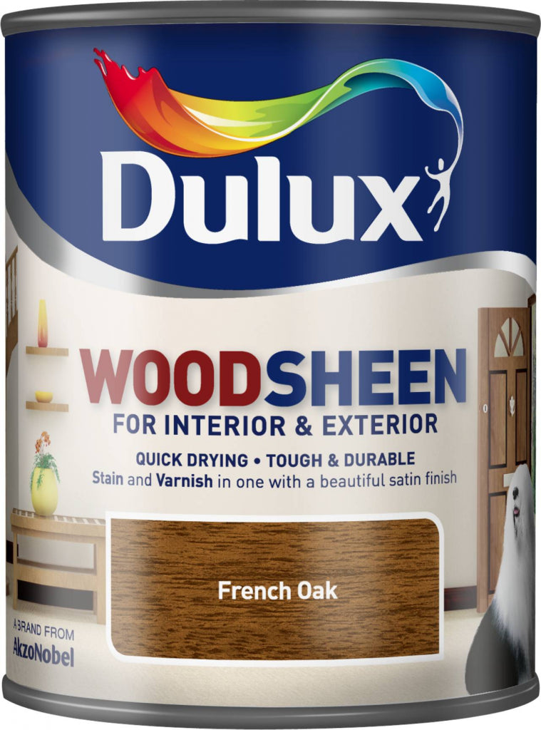 Dulux Woodsheen 750ml French Oak