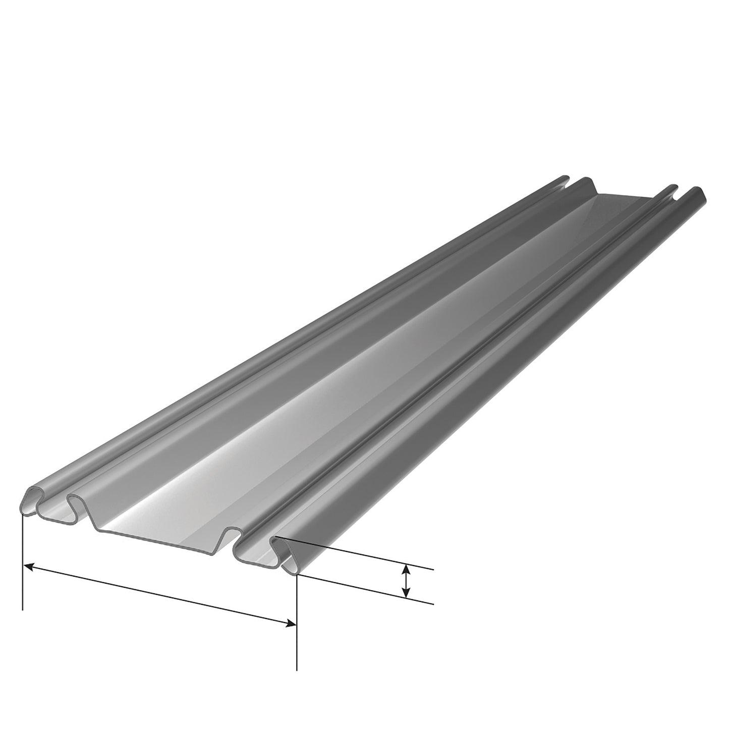 Spacepro Trackset B - 3660mm - Silver - image 3
