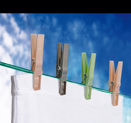 SupaHome Plastic Clothes Pegs 78mm Pack 0f 24