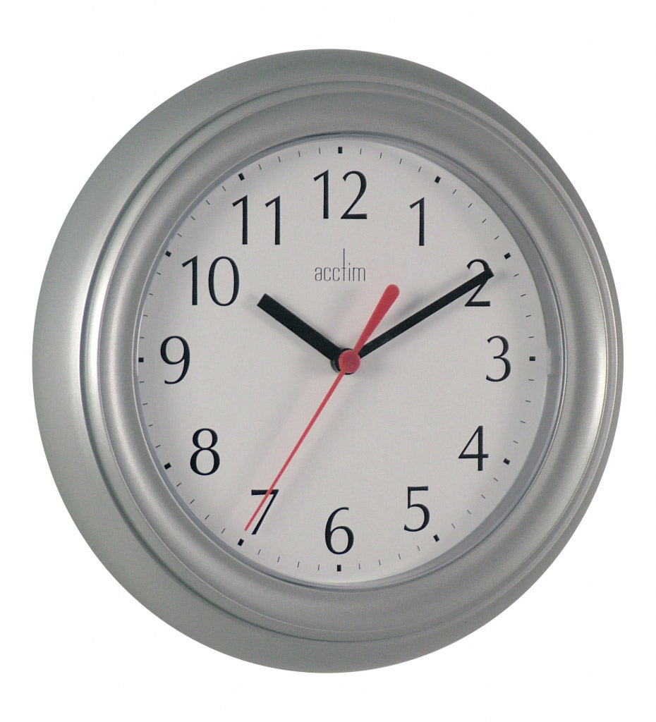 Acctim Wycombe Wall Clock Grey