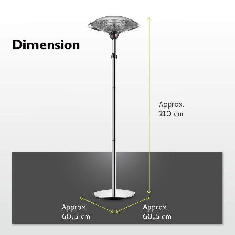 Tepro Millbury Outdoor Patio Heater