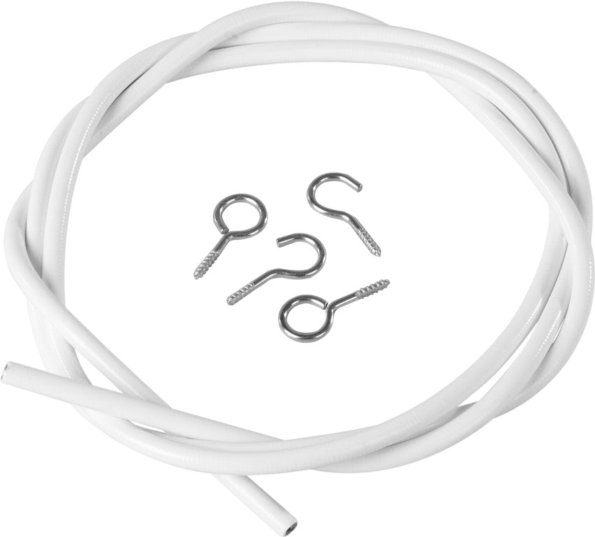 Woodside Net Wire White 150cm