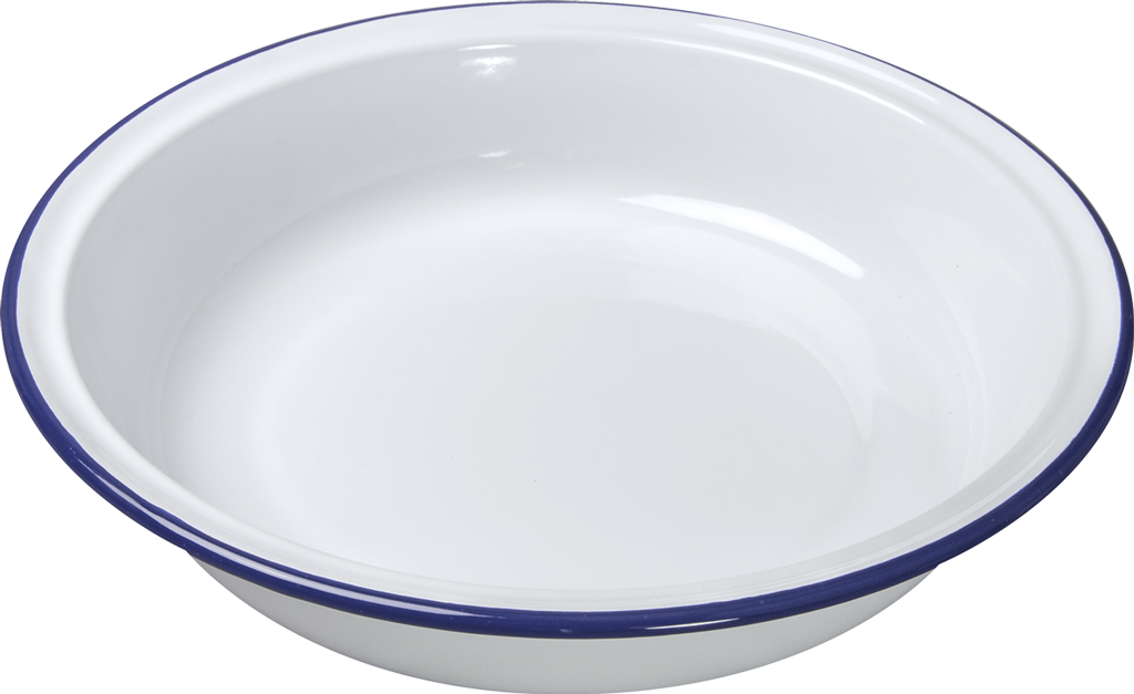 Falcon Round Pie Dish - Traditional White 22cm x 4.5D
