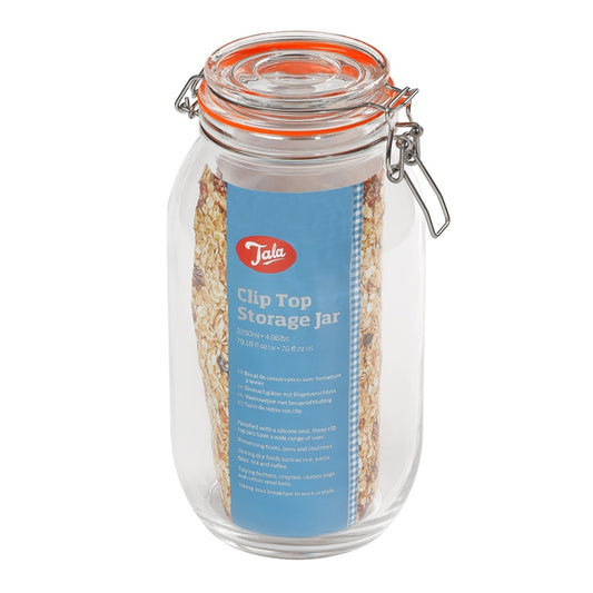 Tala Classic Airtight Lever Arm Storage Jar 2100ml/4 1/2Lb