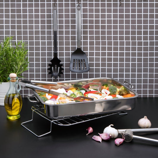 Pendeford Stainless Steel Collection Roasting Tray 30 x 22cm