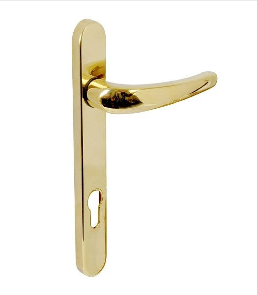Era Ikon Classic Lever/Lever Door Handle 92mm centre Finish: Gold