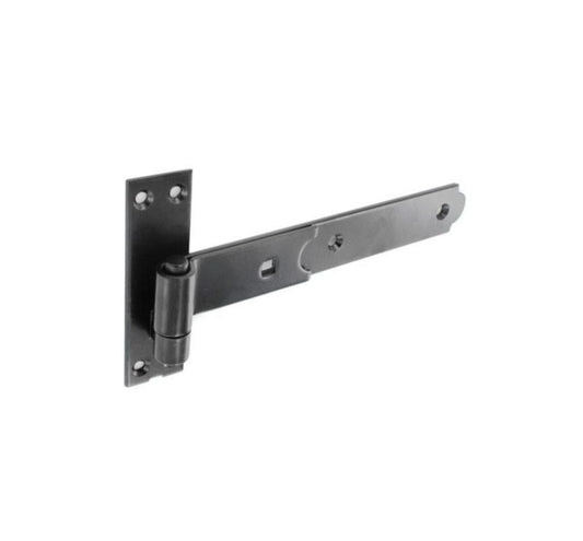 Securit Bands & Hooks Flat Black - 250mm (10") - Pack of 2