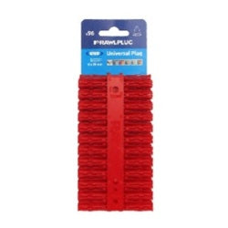 Rawlplug Universal Plug 6mm RED