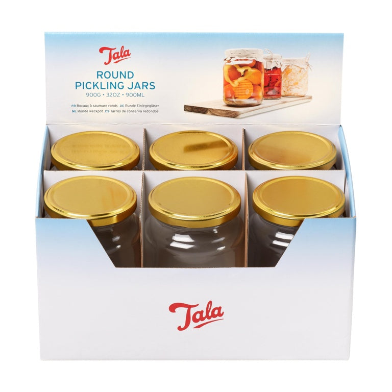 Tala Round Preserving Jar With Screw Top Lid