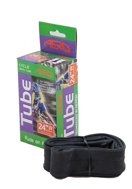Aero Sport Butyl Inner Tube (Schrader Valve) 24" x 1.75 - 2.125