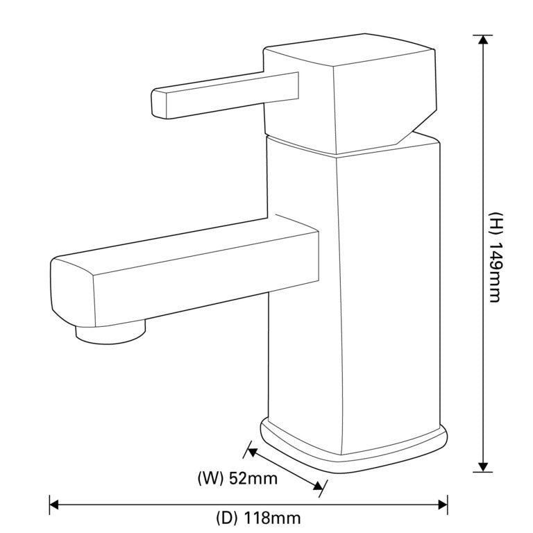 SP Bela Basin Mixer Tap & Waste