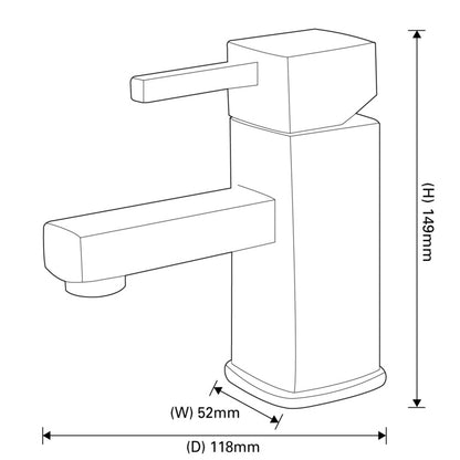 SP Bela Basin Mixer Tap & Waste