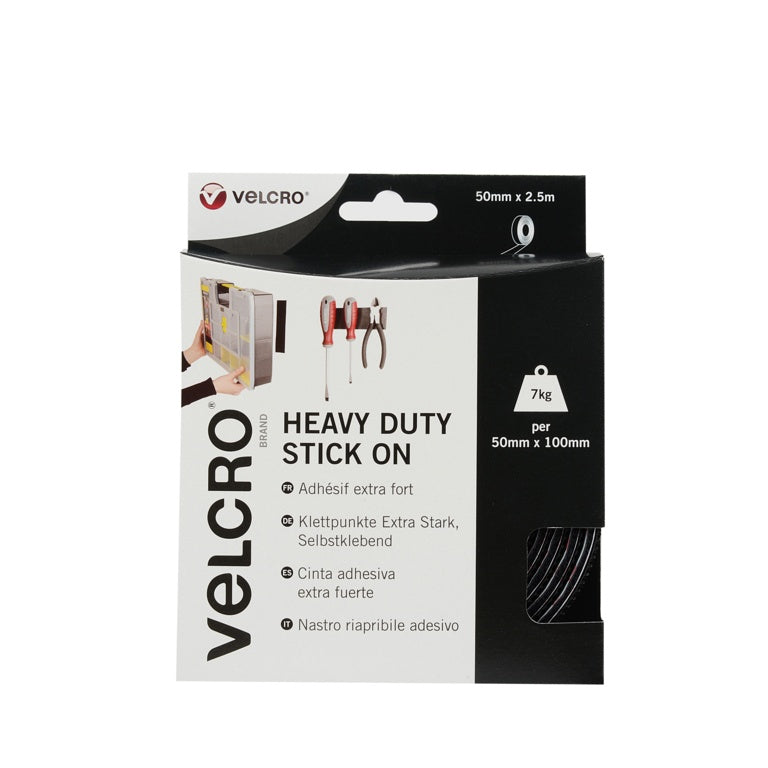 VELCROÂ® Heavy Duty Stick On Tape
