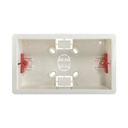 Securlec 2 Gang Dry Lining Box
