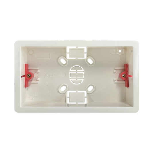 Securlec 2 Gang Dry Lining Box