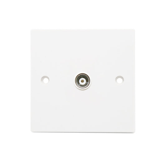 Single Flush Co Axial Aerial Socket