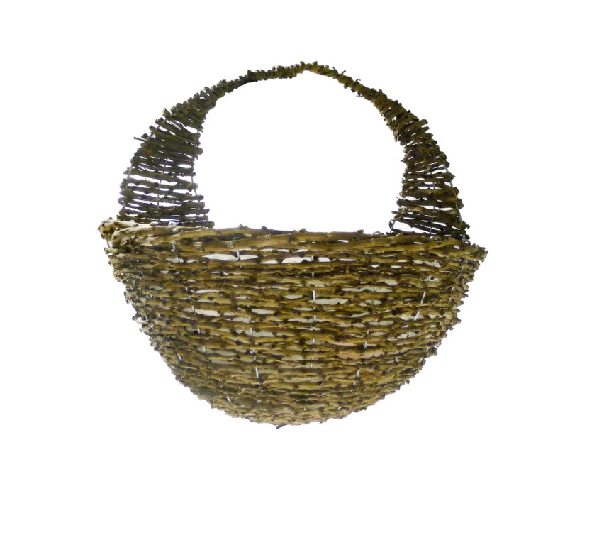 Ambassador Rattan Wall Basket