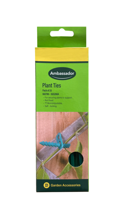 Ambassador Adjustable Plant Ties 18cm