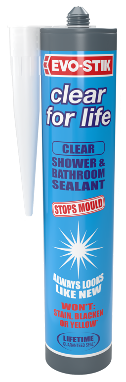 Evo-Stik Clear for Life Kitchen & Bathroom Sealant