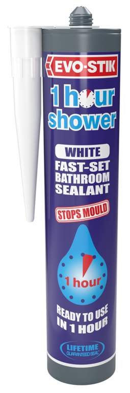Evo-Stik 1 Hour Shower Sealant White C20