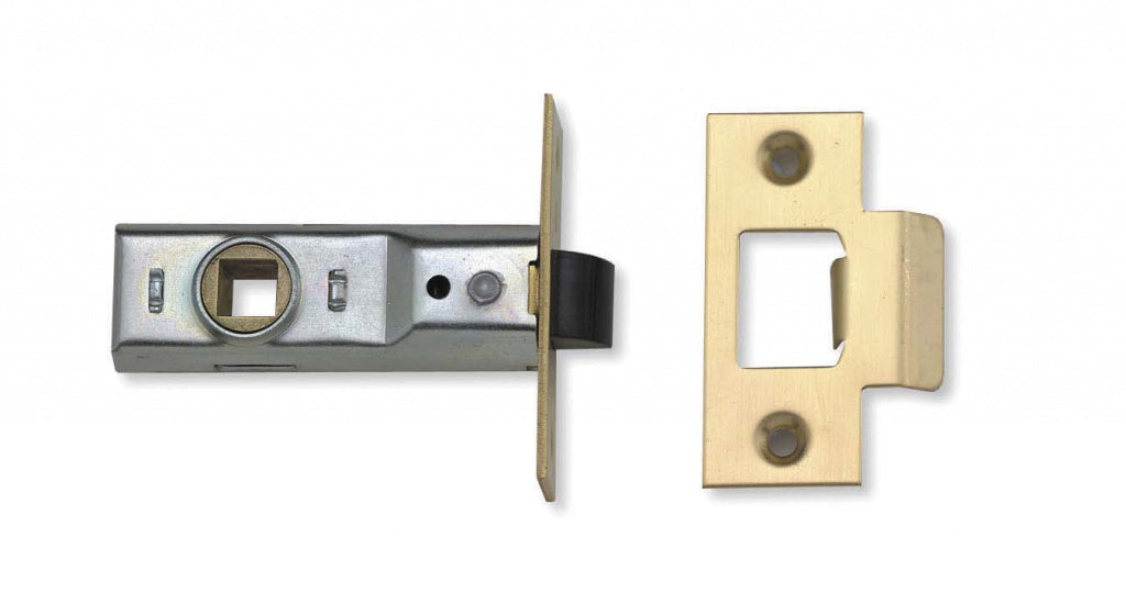 Union Mortice Latch Brass 2.5"