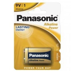 Panasonic Alkaline 9v Card of 1